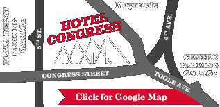 Map to Hotel Congress