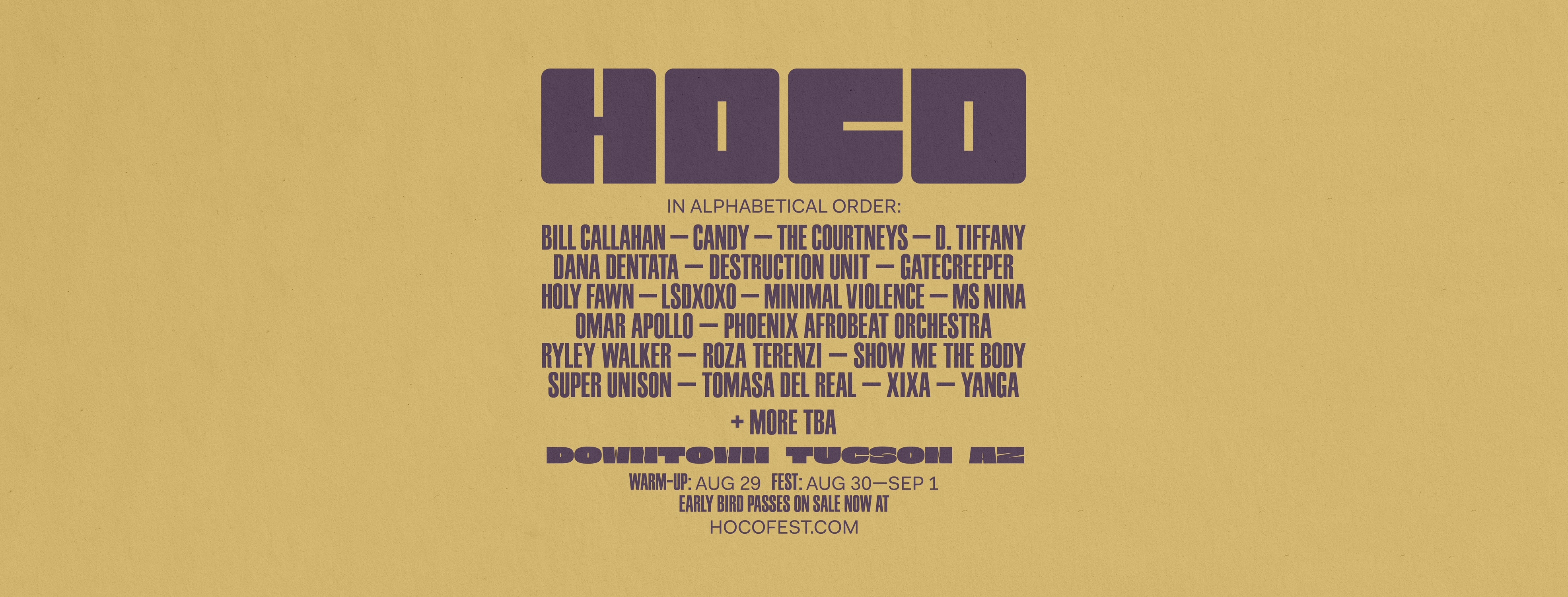 HOCO Fest at Hotel Congress in downtown Tucson
