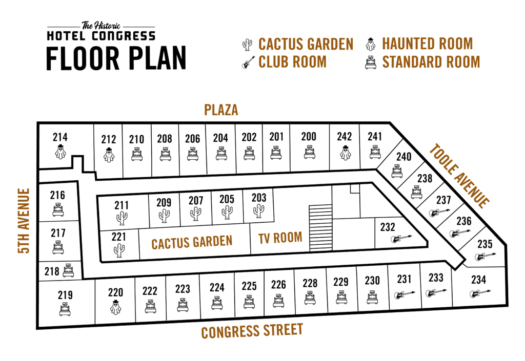 Hotel Congress Floorplan